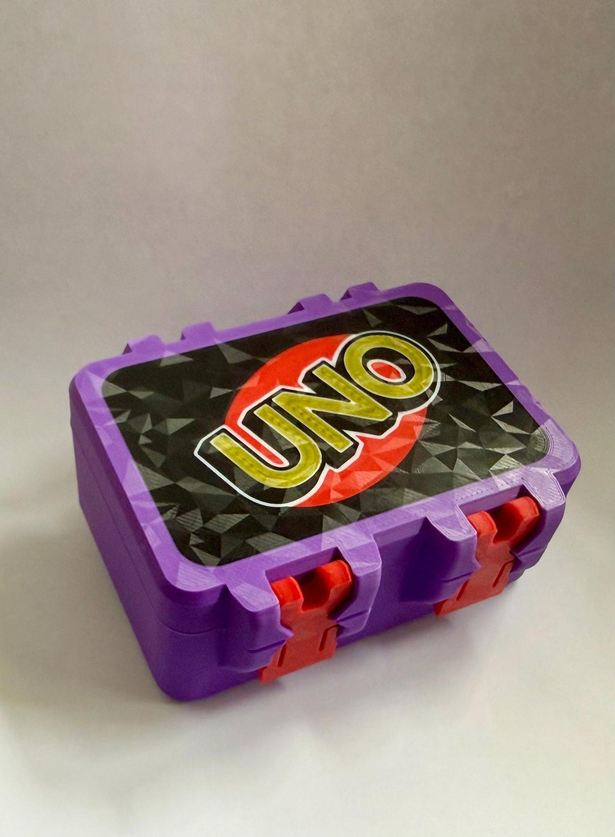 UNO Card Game Storage Box | Case Holder | Travel Carry Box | Multiple colours