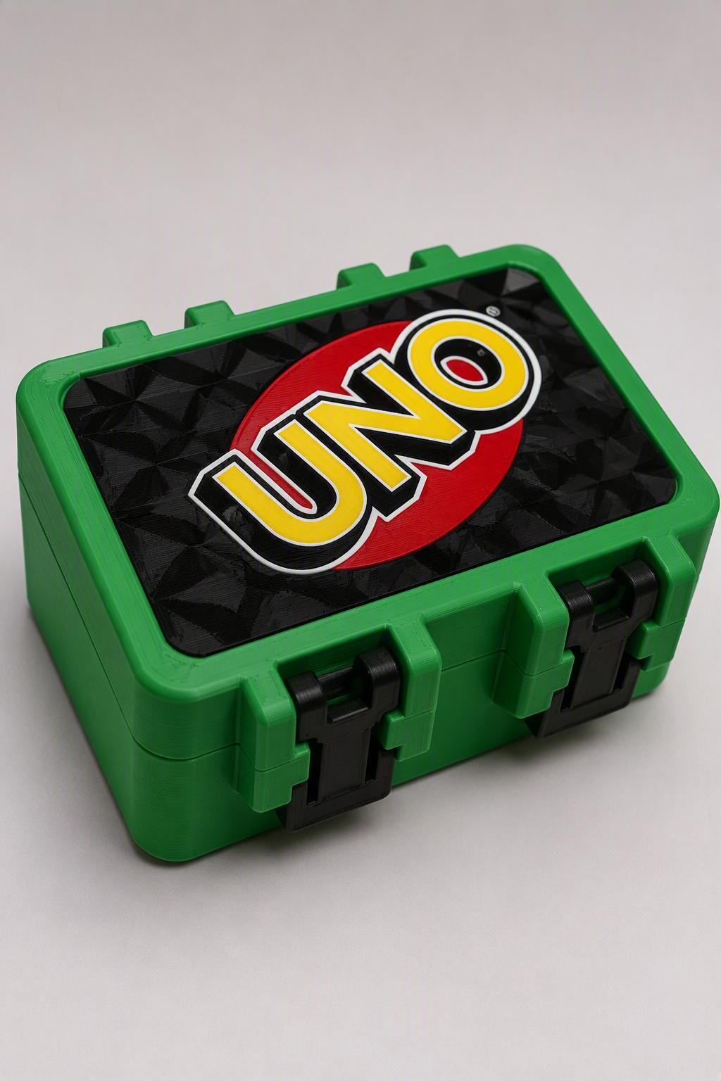 UNO Card Game Storage Box | Case Holder | Travel Carry Box | Multiple colours