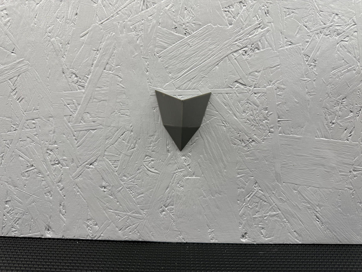 Grey Wall Mounted Dart Holder | 3 Dart Wall Rack | 3D Printed Darts Storage | Gift for Dart Players
