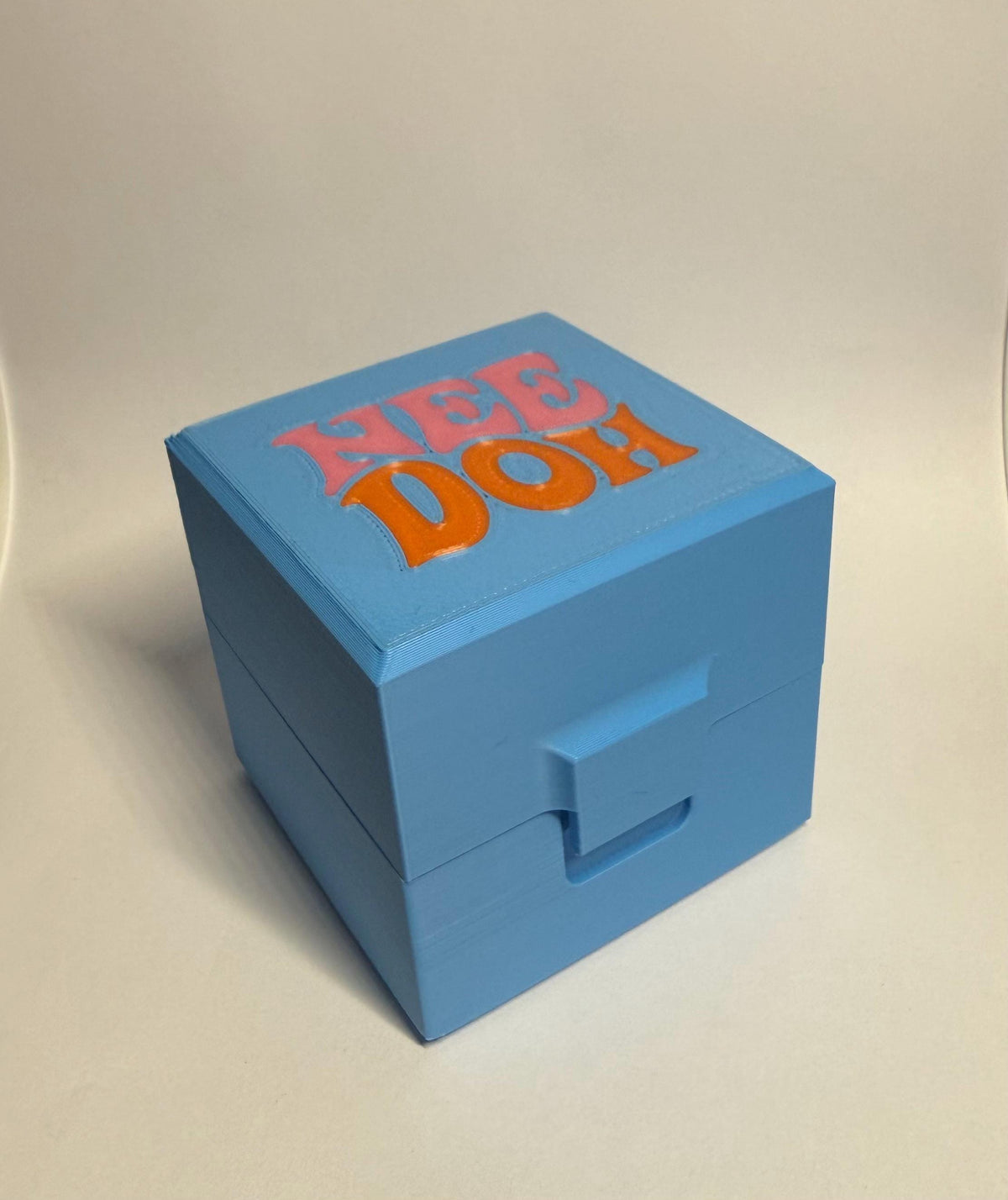 Needoh nice cube storage container / box  Fidget toy case
