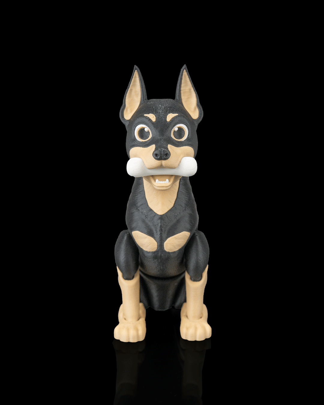 🐾 Axel the Movable Doberman – 3D Printed Articulated Toy