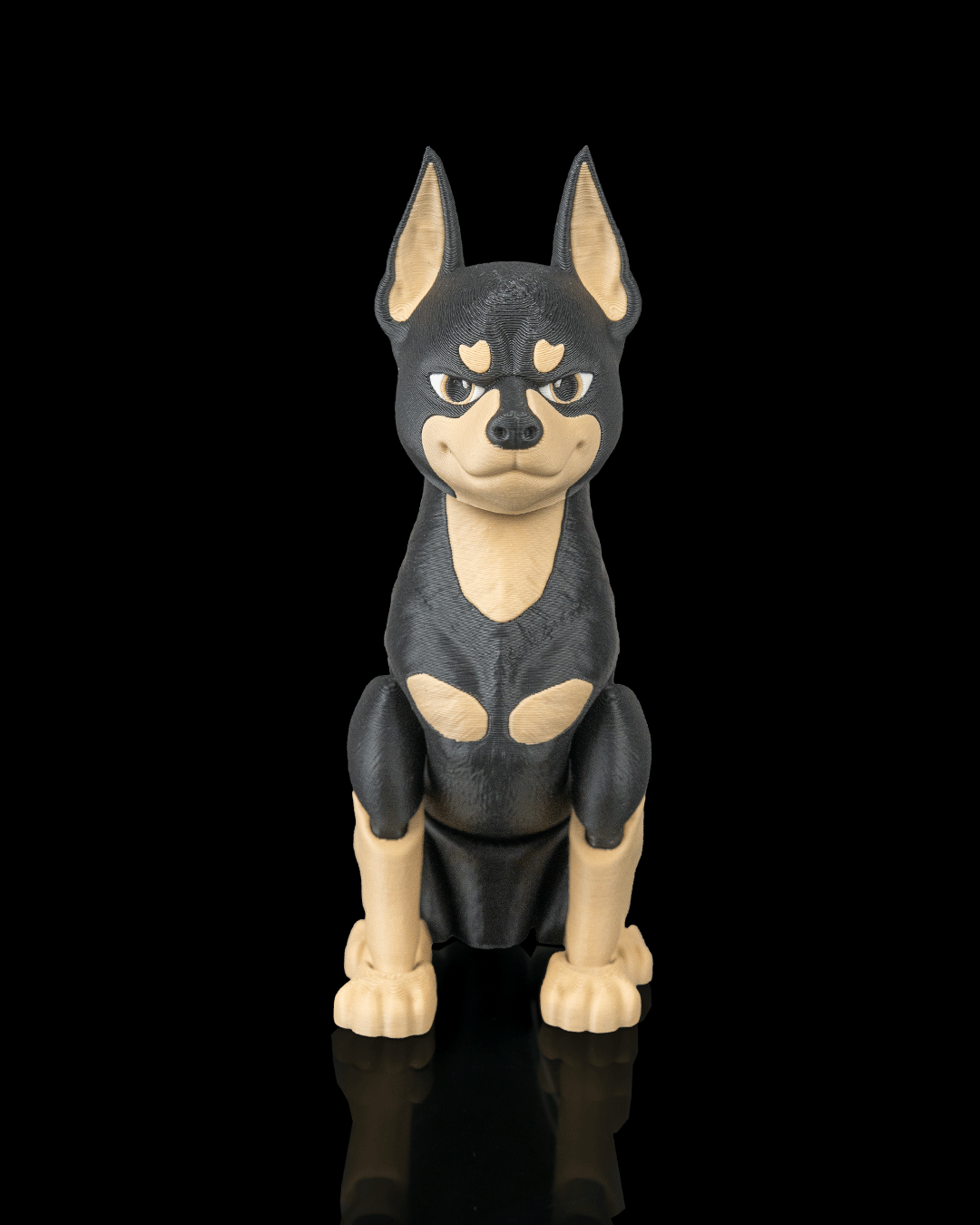 🐾 Axel the Movable Doberman – 3D Printed Articulated Toy