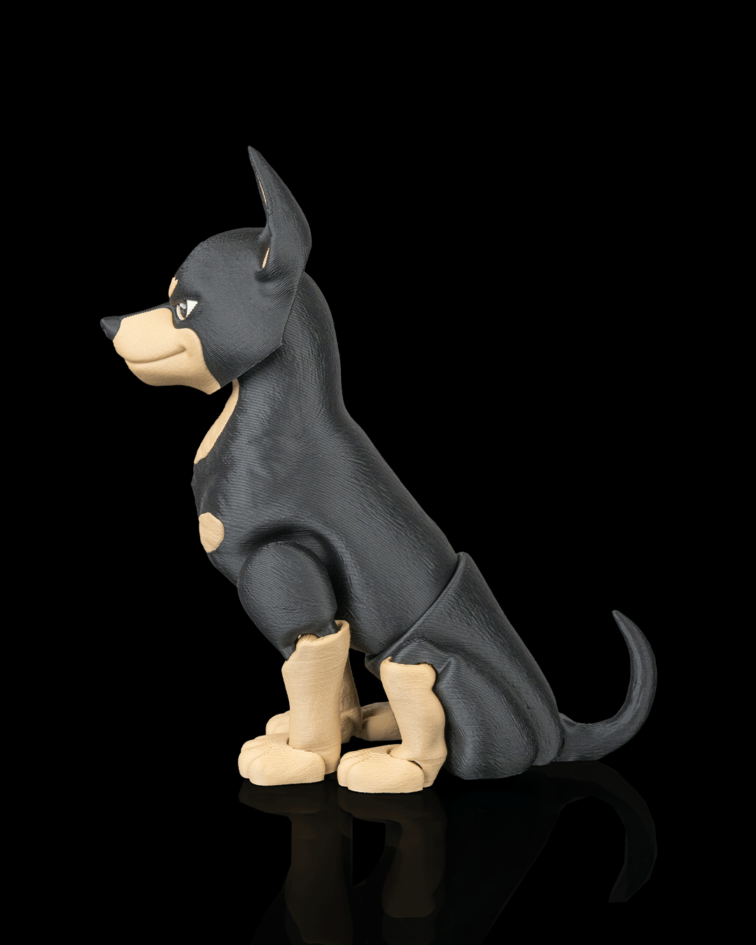 🐾 Axel the Movable Doberman – 3D Printed Articulated Toy