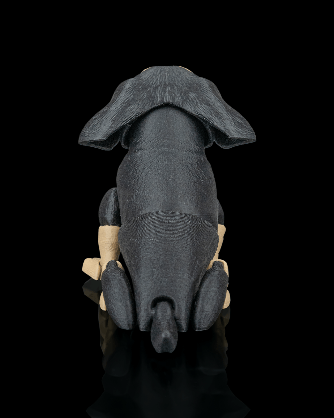 🐾 Frank the Movable Dachshund – 3D Printed Articulated Toy
