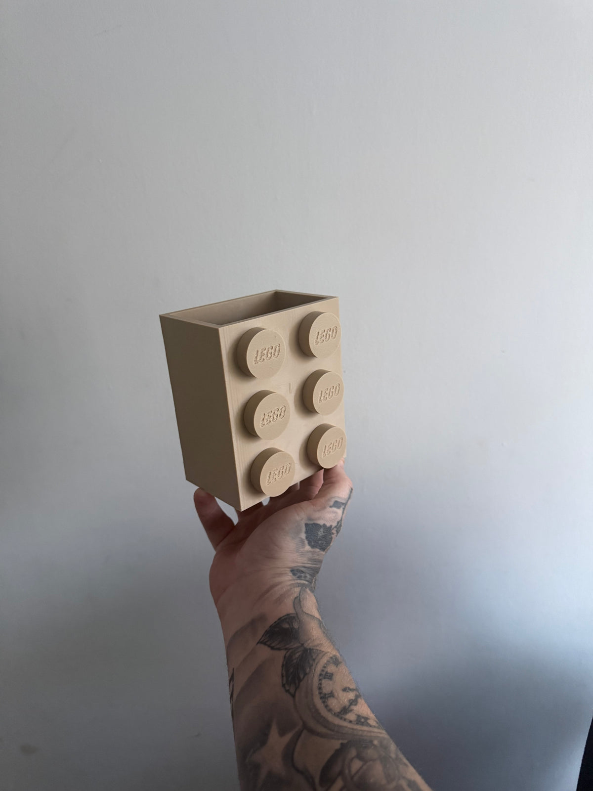 unique brick vase planter unique home decor flower vase
