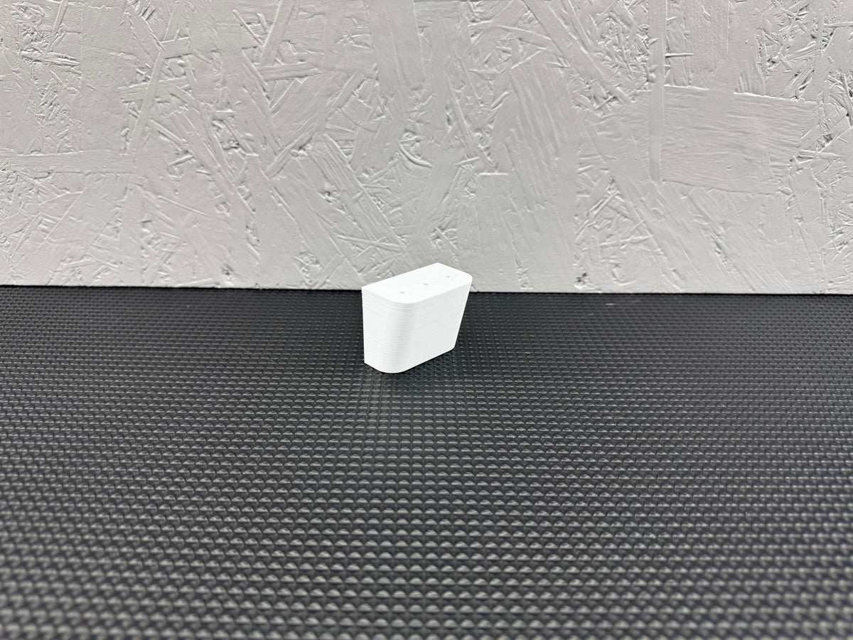 Wall Mounted Dart Holder | solid white | 3 Dart Wall Rack