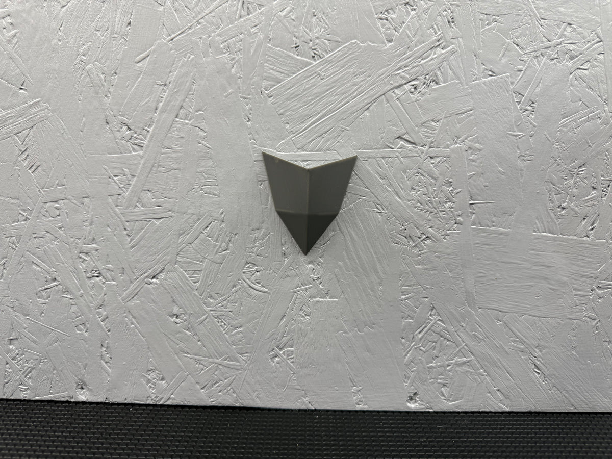 Grey Wall Mounted Dart Holder | 3 Dart Wall Rack | 3D Printed Darts Storage | Gift for Dart Players