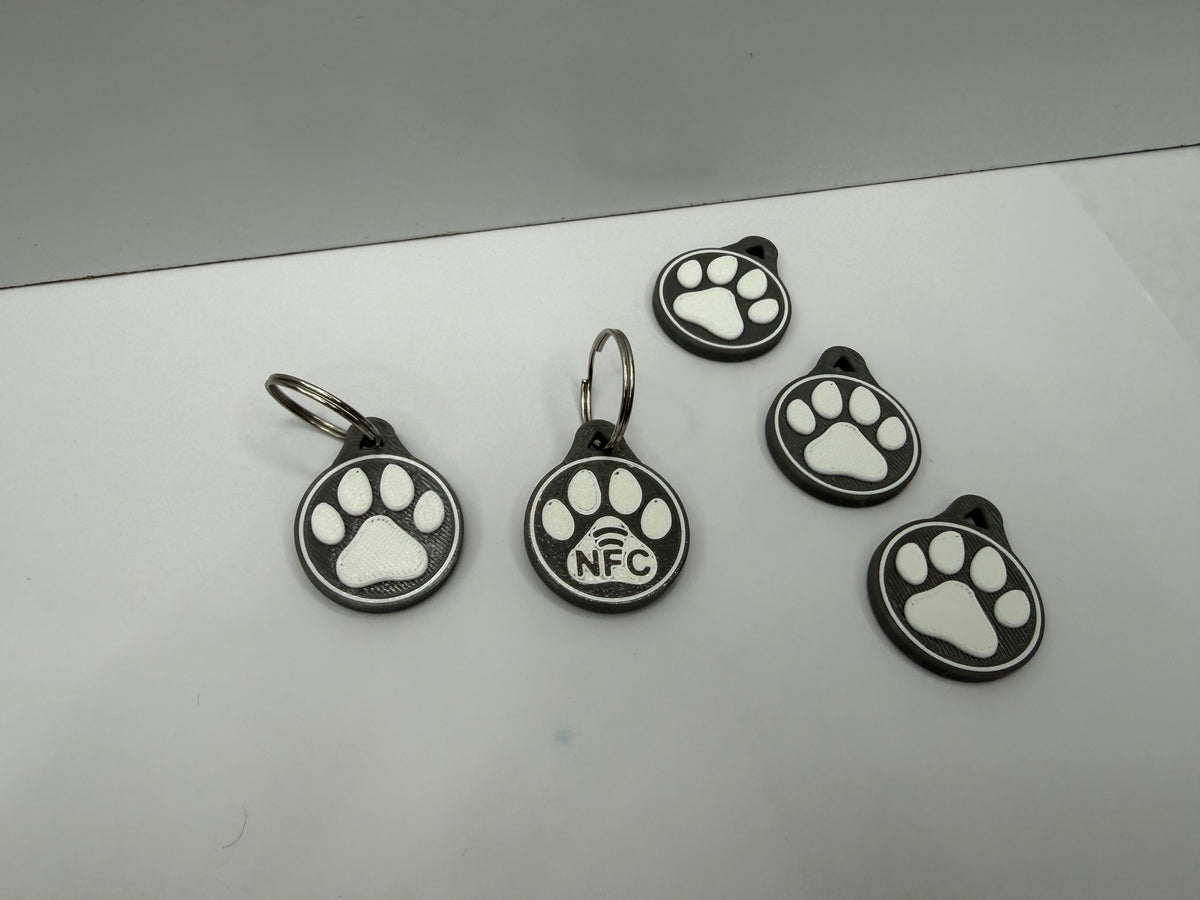 NFC Dog Tag | Smart Pet ID  | Programmed with your own contact details.