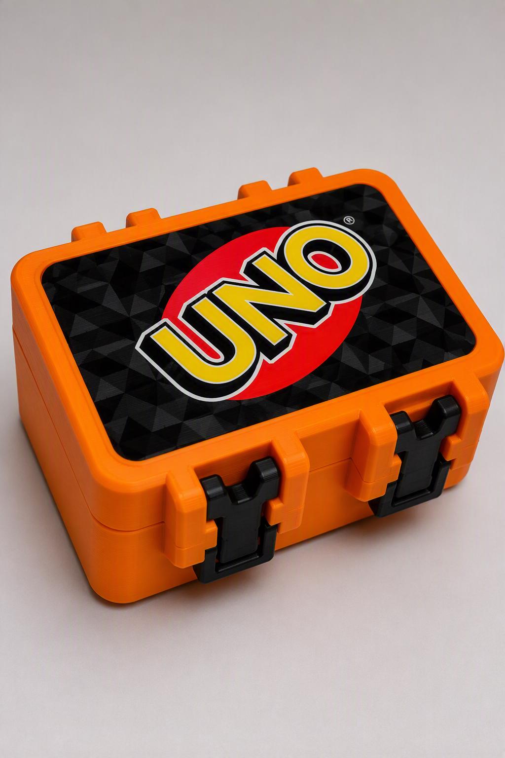 UNO Card Game Storage Box | Case Holder | Travel Carry Box | Multiple colours