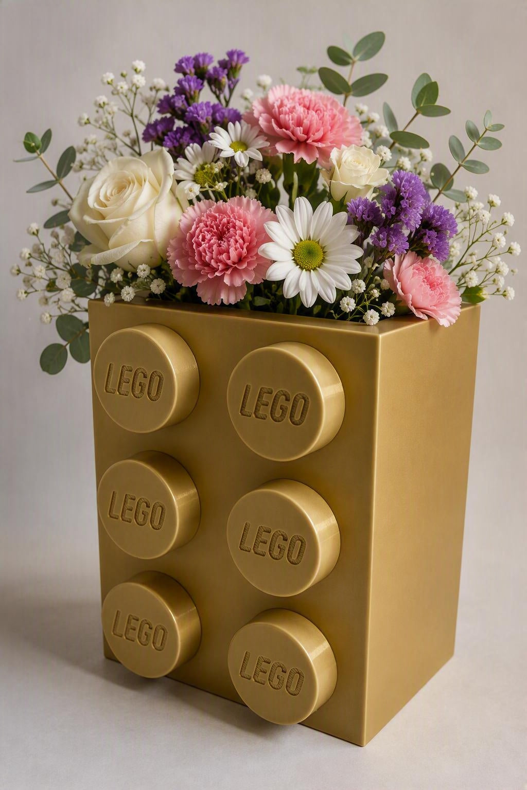 unique brick vase planter unique home decor flower vase