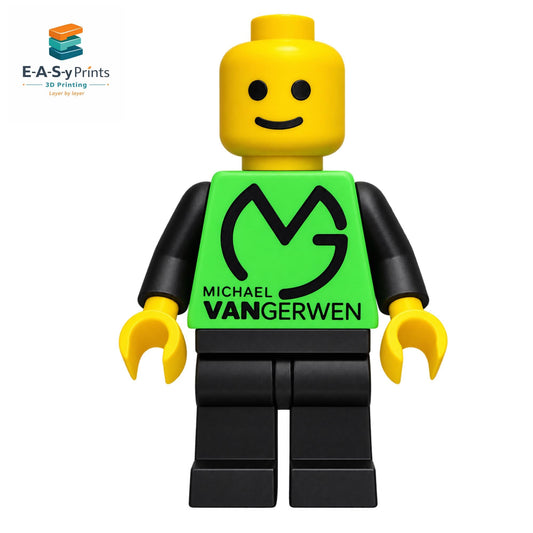 MVG Michael van Gerwen Large block man Darts Figure – 15cm Tall