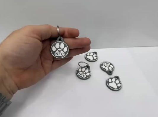 NFC Dog Tag | Smart Pet ID  | Programmed with your own contact details.